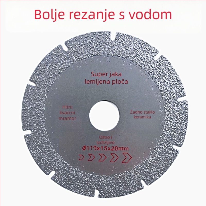 Mala pila za rezanje mramora i kamena, za keramičke pločice, staklo, kvarc i jade