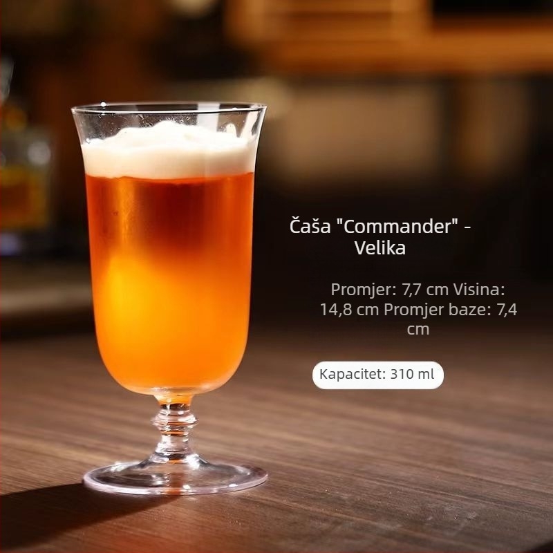 Ultra-tanka serija: čaša za koktele Commander Cup u japanskom stilu za barove i hotele
