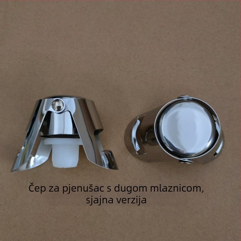 Čep za šampanjac od nehrđajućeg čelika s vakuumskim zatvaračem – čep za boce vina