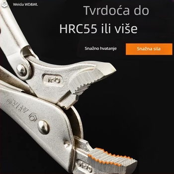 Weida industrijske razine teške kliješta – višenamjenske kliješta i univerzalne cijevne kliješta za stolariju, ručno brtvljenje, kružni otvor, 10 inča