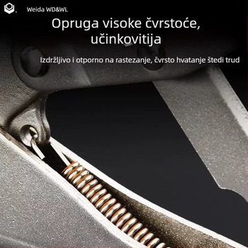 Weida industrijske razine teške kliješta – višenamjenske kliješta i univerzalne cijevne kliješta za stolariju, ručno brtvljenje, kružni otvor, 10 inča