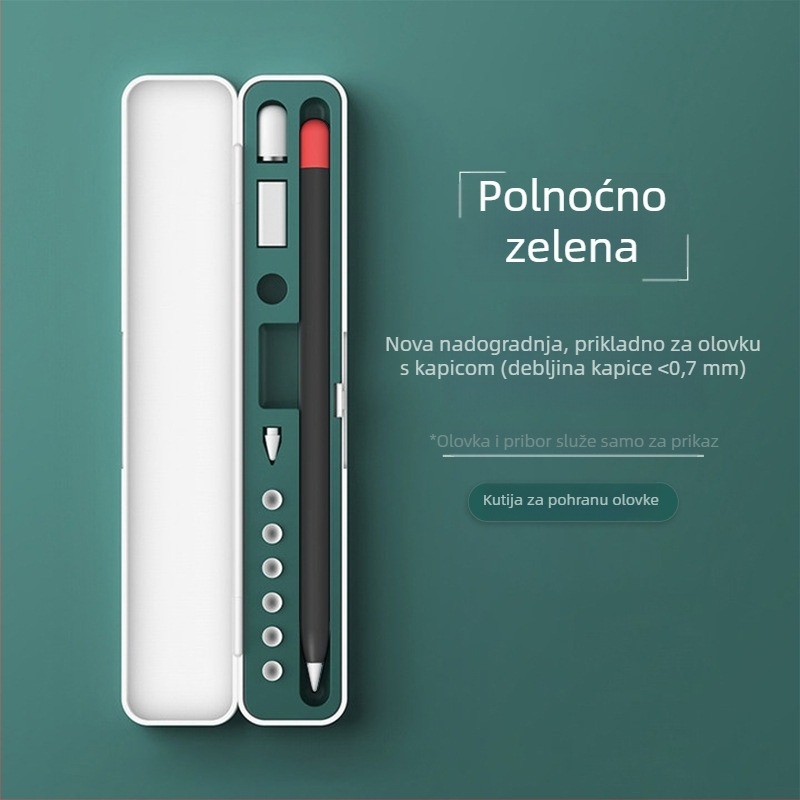 Kompaktna kutija za kapacitivno pero za iPad Apple Pencil, pohrana, univerzalno Pro 2 Gen
