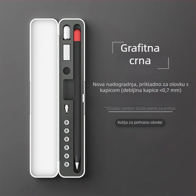 Kompaktna kutija za kapacitivno pero za iPad Apple Pencil, pohrana, univerzalno Pro 2 Gen