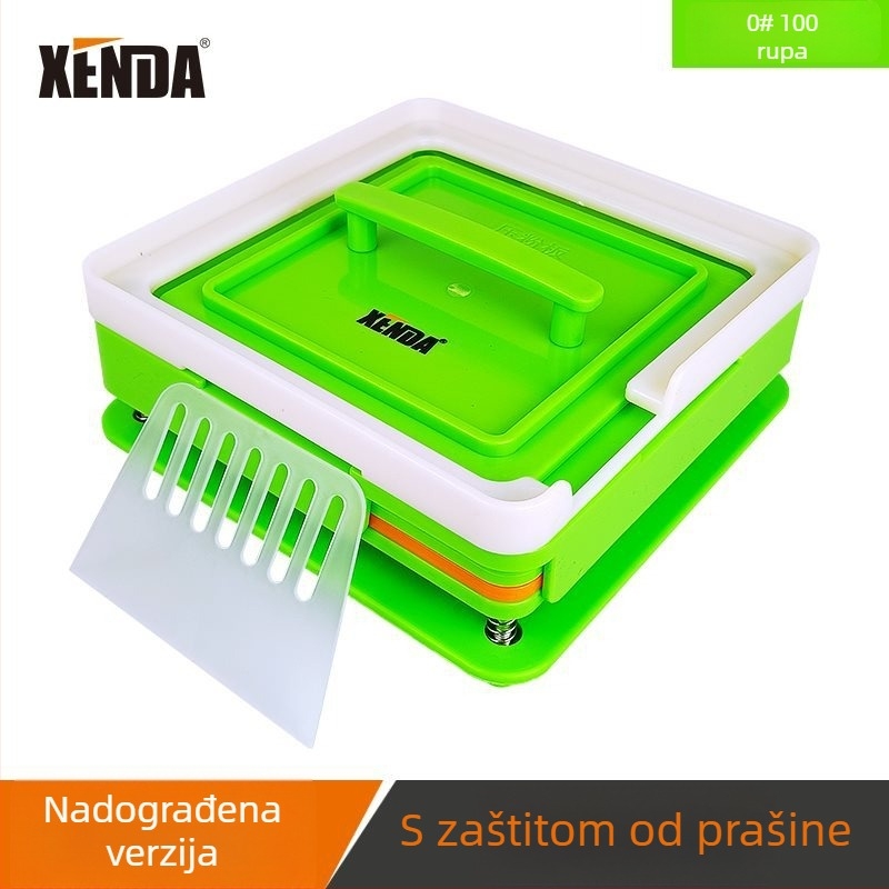 Xenda No. 0 100-otvorna kapsula ljuska punilica s pločom za punjenje praškom – stroj za punjenje prahom (Profesionalno)