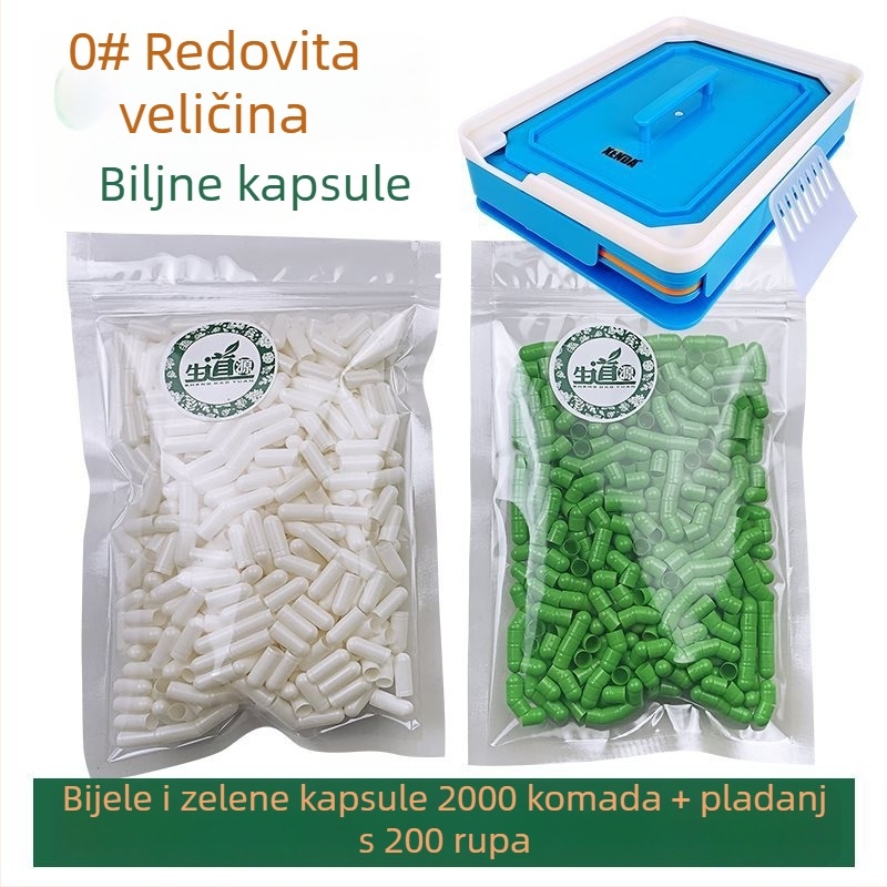 Xenda No. 0 100-otvorna kapsula ljuska punilica s pločom za punjenje praškom – stroj za punjenje prahom (Profesionalno)