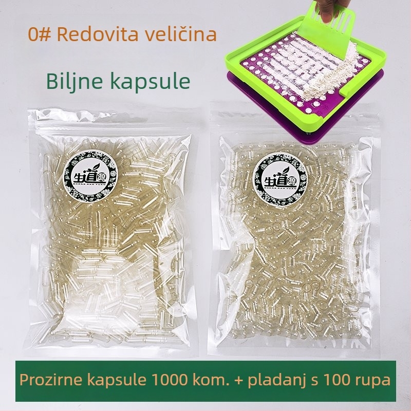 Xenda No. 0 100-otvorna kapsula ljuska punilica s pločom za punjenje praškom – stroj za punjenje prahom (Profesionalno)