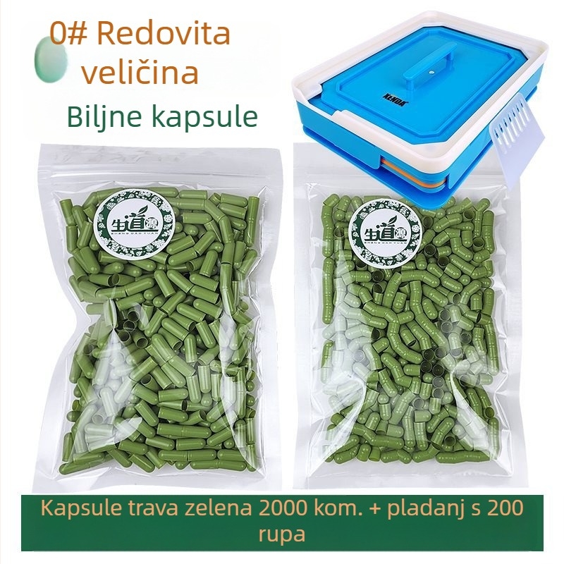 Xenda No. 0 100-otvorna kapsula ljuska punilica s pločom za punjenje praškom – stroj za punjenje prahom (Profesionalno)
