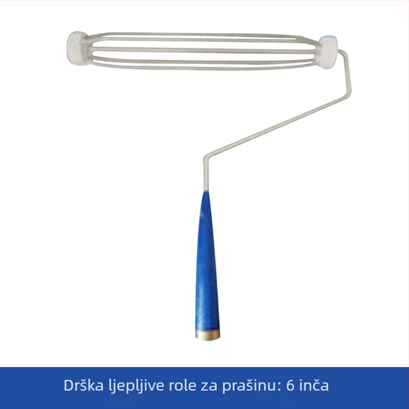 PE ljepljivi valjak za prašinu za bezprašnjenu radionicu, antistatička ručka, veličine 10 i 8 inča
