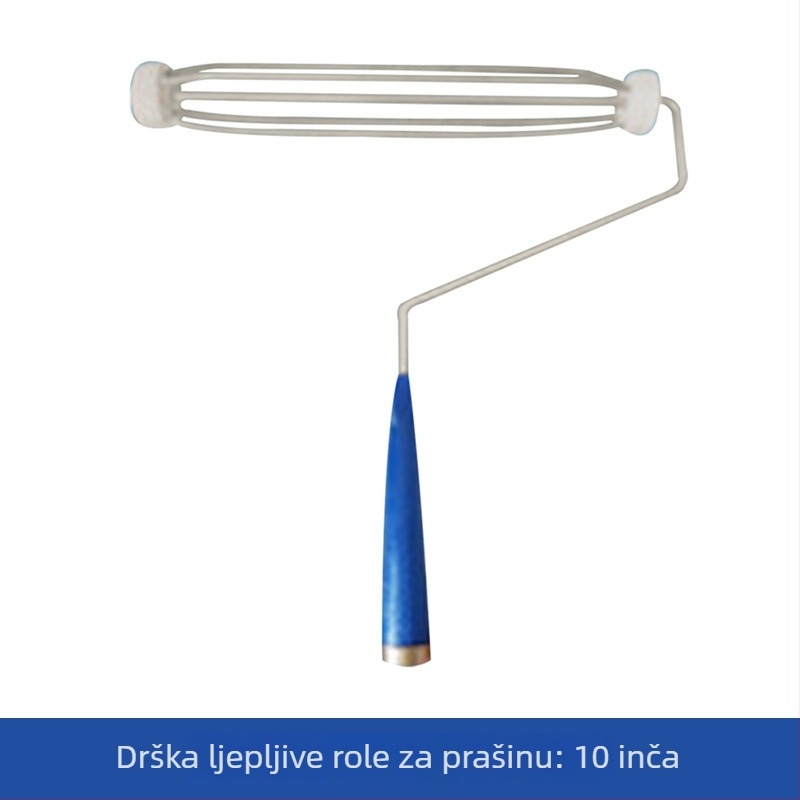 PE ljepljivi valjak za prašinu za bezprašnjenu radionicu, antistatička ručka, veličine 10 i 8 inča