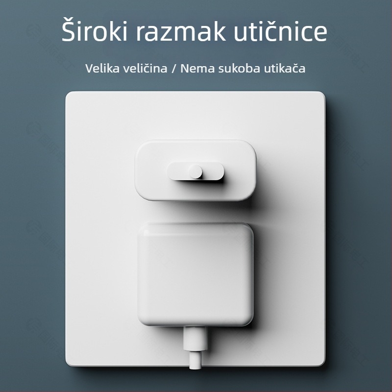 Industrijskog stila skriveni zidni panel prekidača i utičnice, tip 86, prekidač za jednim dodirom