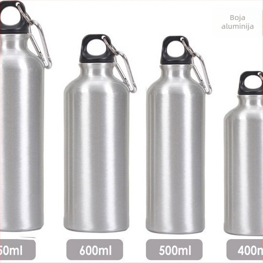 Aluminijska sportska boca s jednovrstnim dizajnom za outdoor i vožnju biciklom