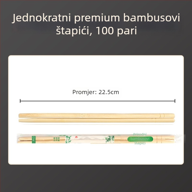Jednokratne papirnate zdjele i set kutija za ručak za kućnu upotrebu i piknik – zdjela za rezance i pribor