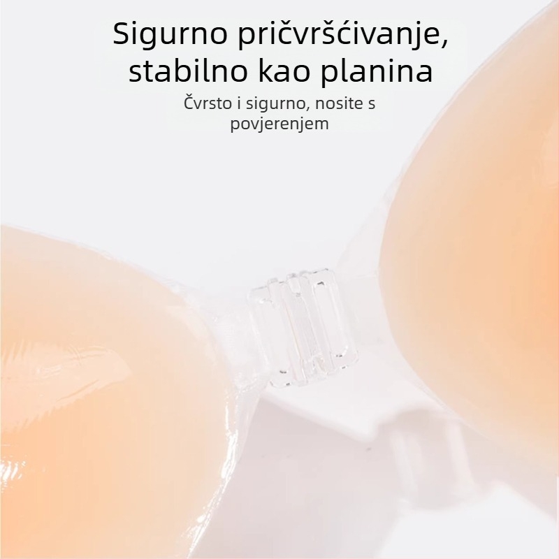 Silikonske podloške za grudi za žene, push-up, nevidljive, za male ili plosnate grudi, bez naramenica, zadebljane