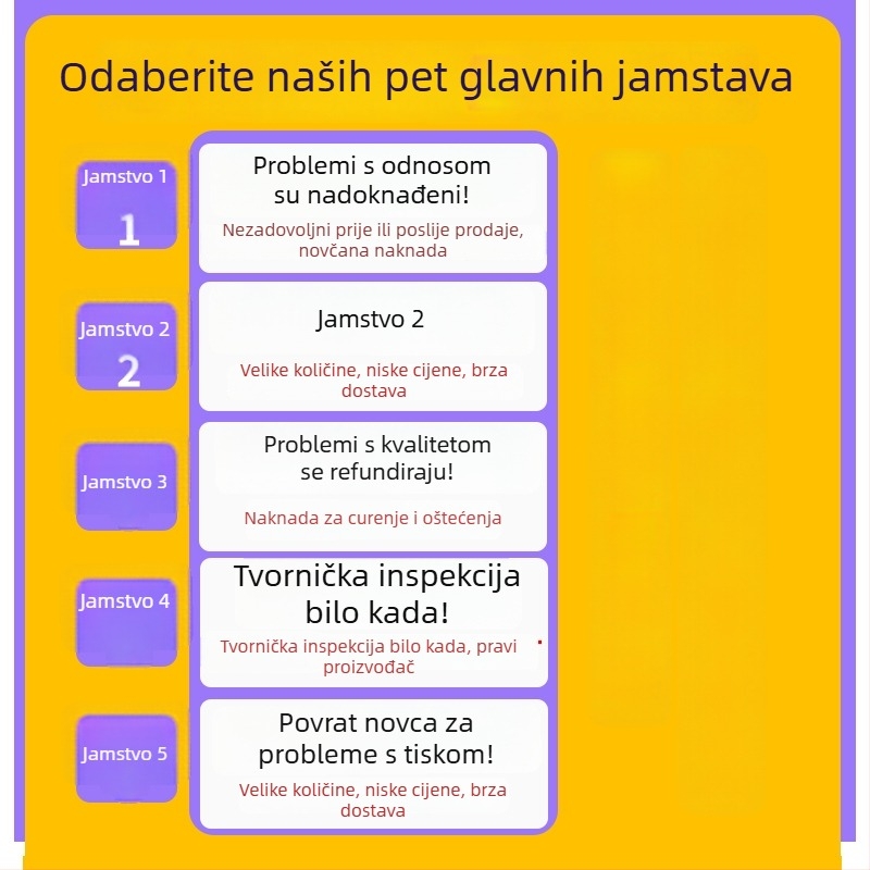 Jednokratne bambus štapići s individualnom papirnom zaštitom, prilagodljiva štampa na zaštitu za brzu hranu za ponijeti