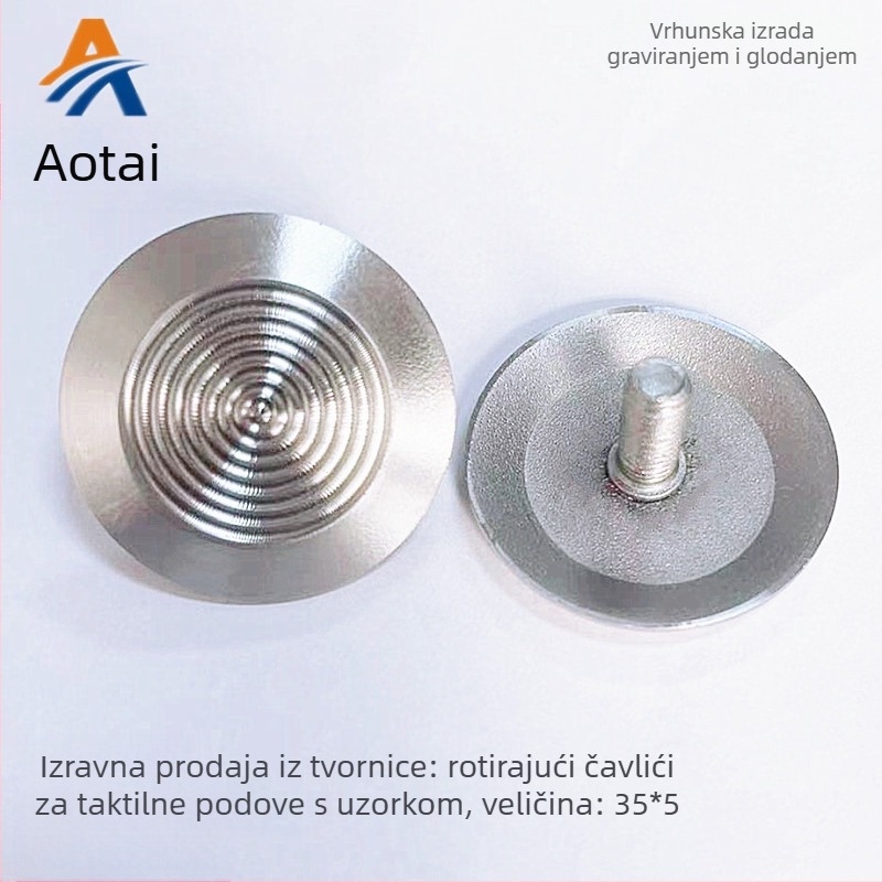 Ao Titanium 304 nehrđajući čelik vijci za taktilne pločice, za garaže, usporivače brzine i pristupačne staze