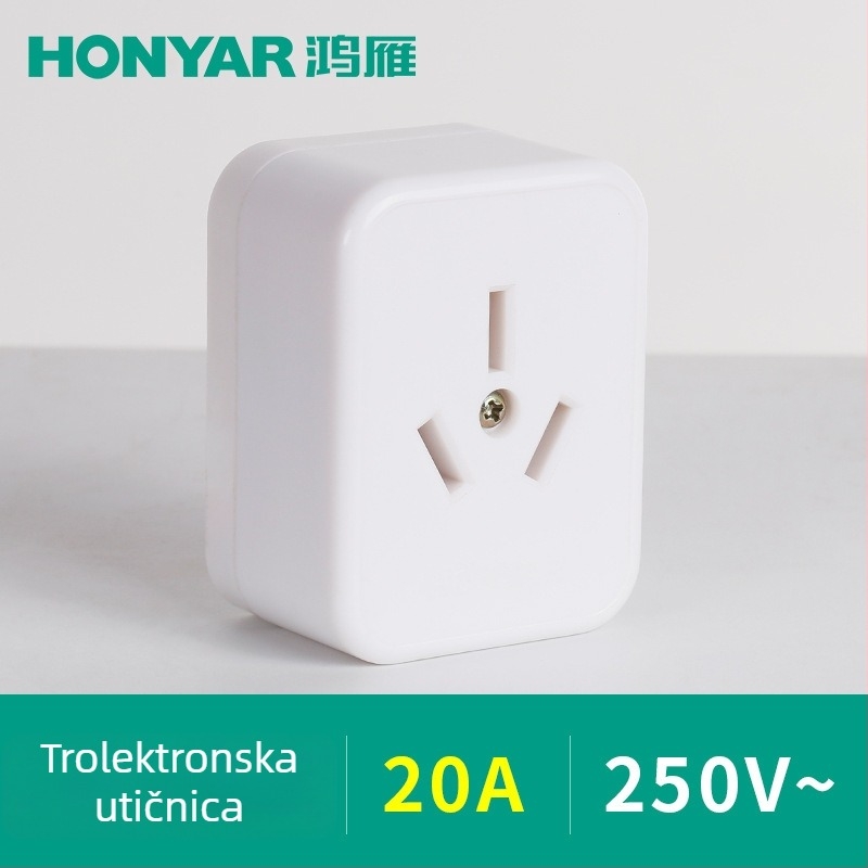 Hongyan T3-10A utikač, T5-25 trostruki utikač, T4ZM25A40A20A16A utičnica, trofazna četiri vodiča pet vodiča, tip 86