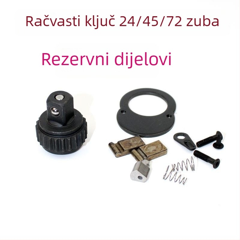 Set alata za kasetni ključ s 72 zuba i torbom za pribor