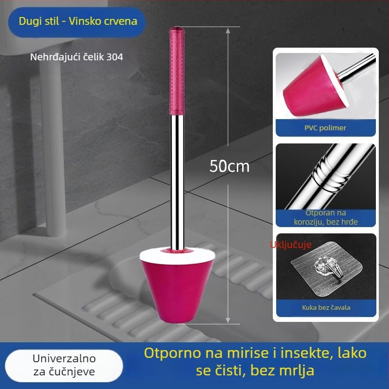 ABS poklop za klozet tip squat, brtva protiv mirisa, univerzalni kupaonski dodatak
