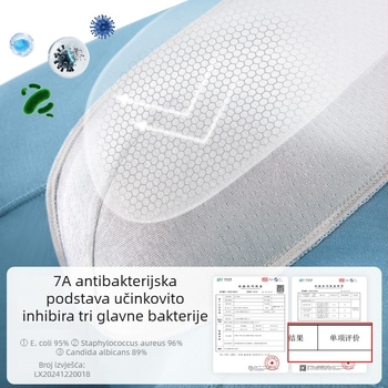 Muške bokserice od pamuka, velike veličine, prozračne, antibakterijske, srednjeg visine struka, bezšivne