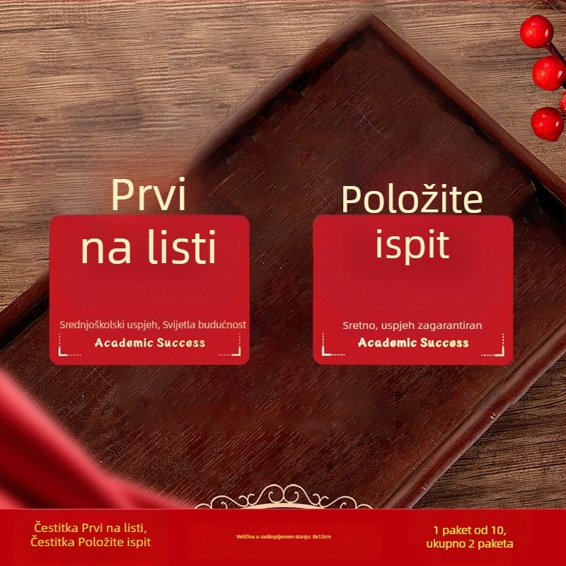 2025 Inspirirajuća čestitka za učenike – rukom pisane želje za prijem na fakultet i maturu