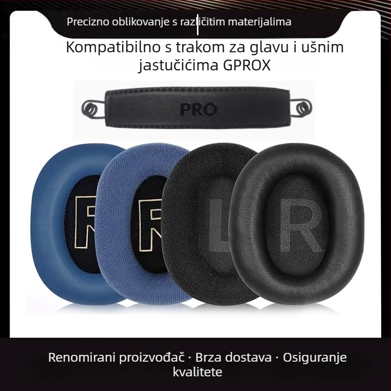 Kožni poklopac za Logitech GPROX slušalice
