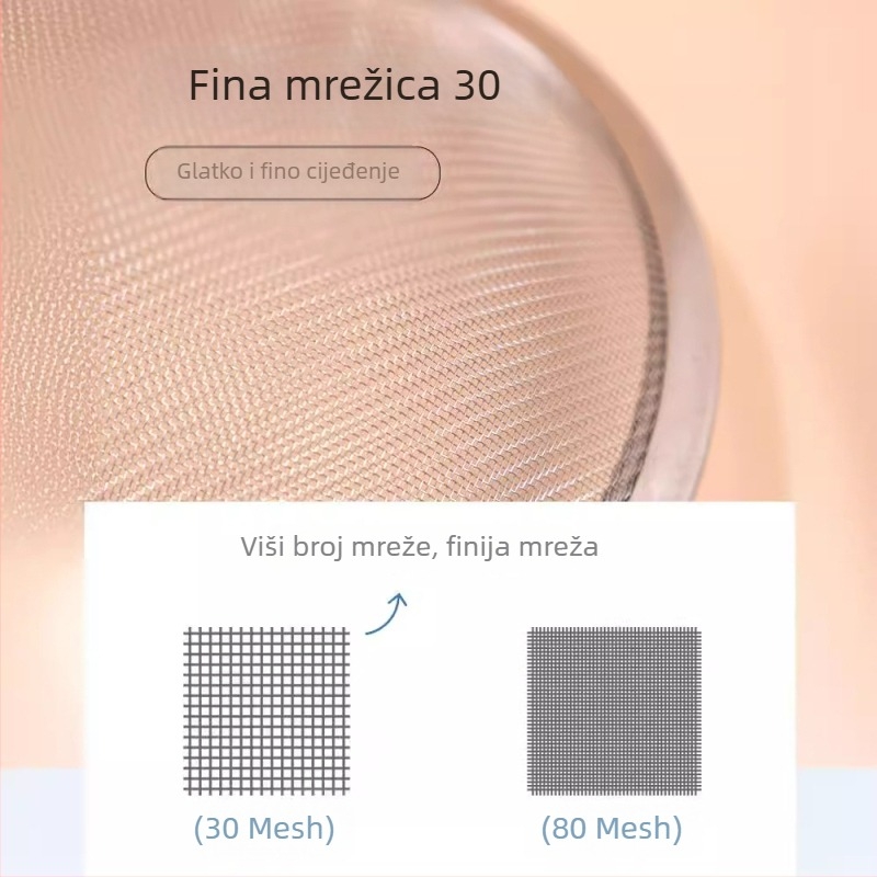 Japanskog stila filter za sojino mlijeko od nehrđajućeg čelika, fina mrežica za kuhinju