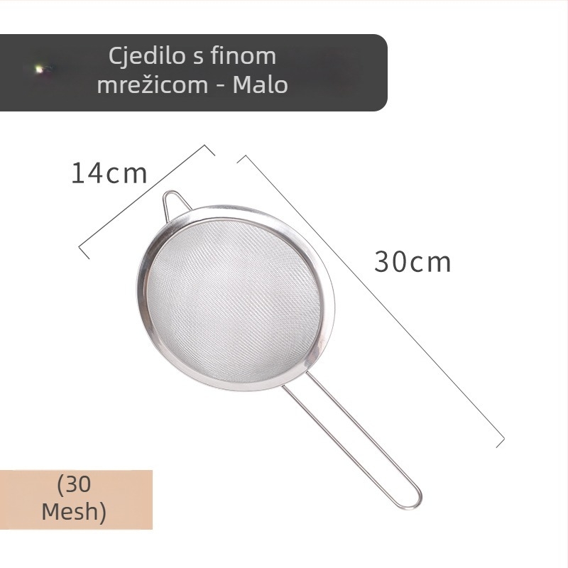 Japanskog stila filter za sojino mlijeko od nehrđajućeg čelika, fina mrežica za kuhinju