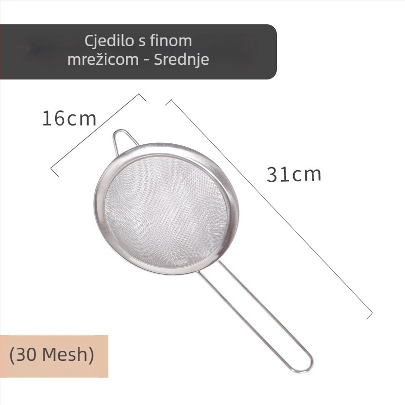 Japanskog stila filter za sojino mlijeko od nehrđajućeg čelika, fina mrežica za kuhinju
