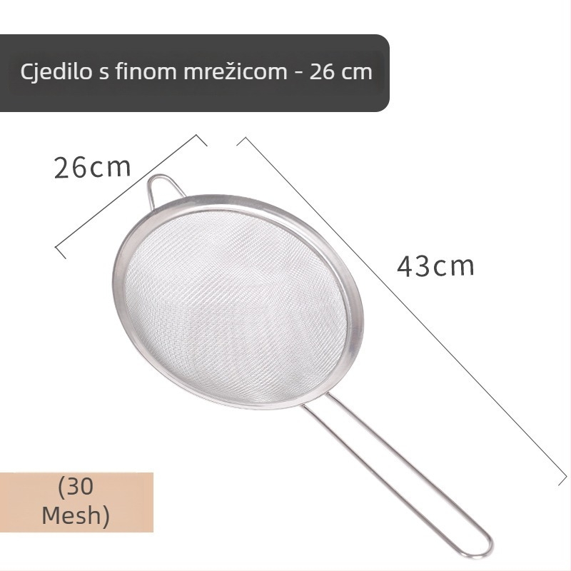 Japanskog stila filter za sojino mlijeko od nehrđajućeg čelika, fina mrežica za kuhinju