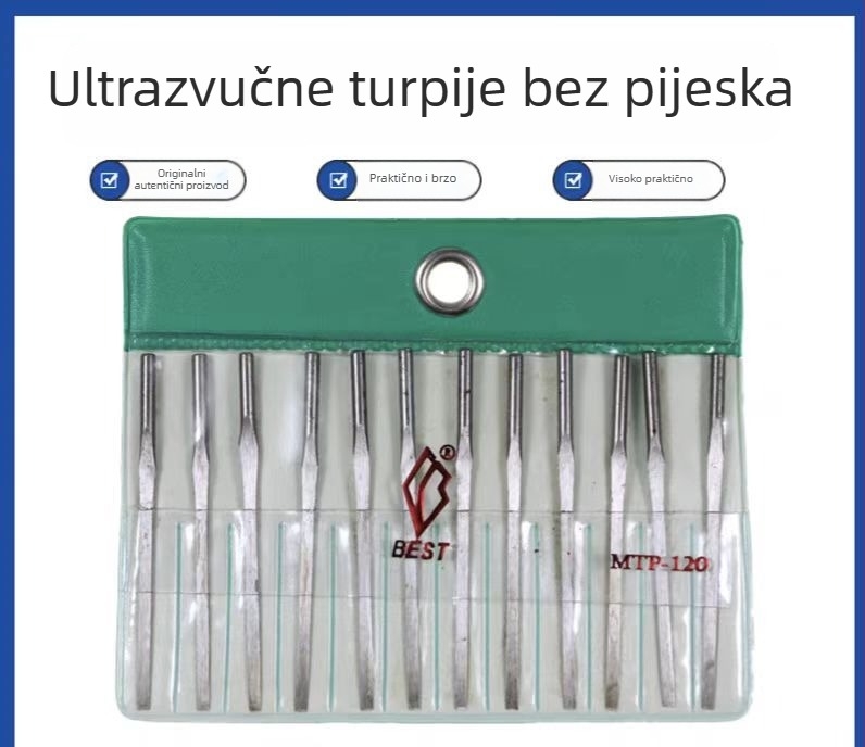 Ultrazvučni alat za datoteke MTP120, recipročki pneumatski brusni alat za male legure i kalupe, poliranje