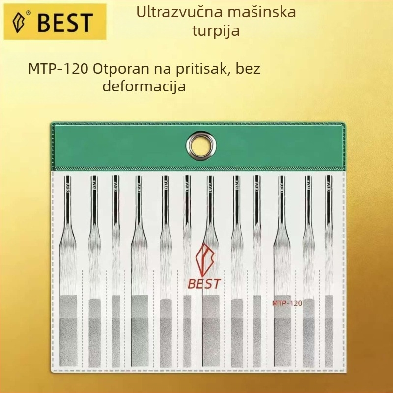 Ultrazvučni alat za datoteke MTP120, recipročki pneumatski brusni alat za male legure i kalupe, poliranje