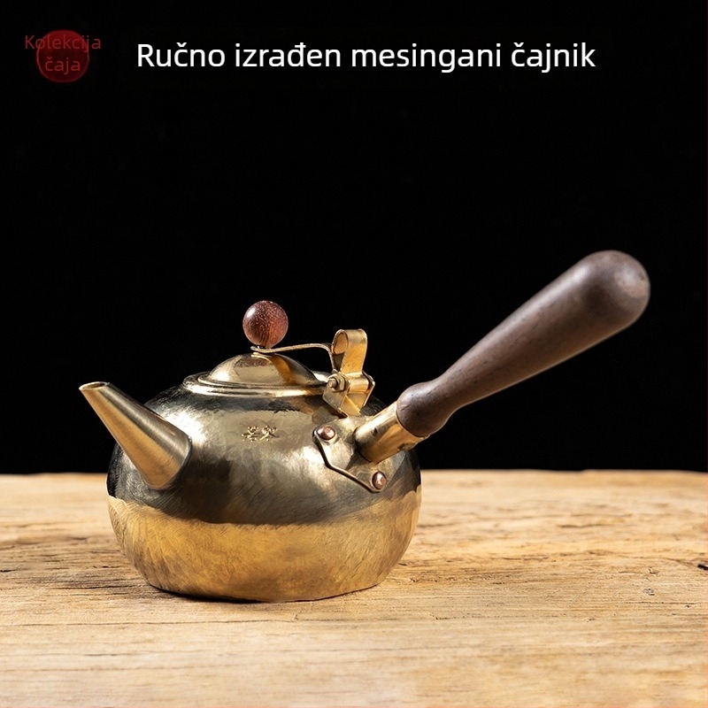 Keramički čajni štednjak na ugljen, mali štednjak od crvene glinene keramike za unutarnju upotrebu