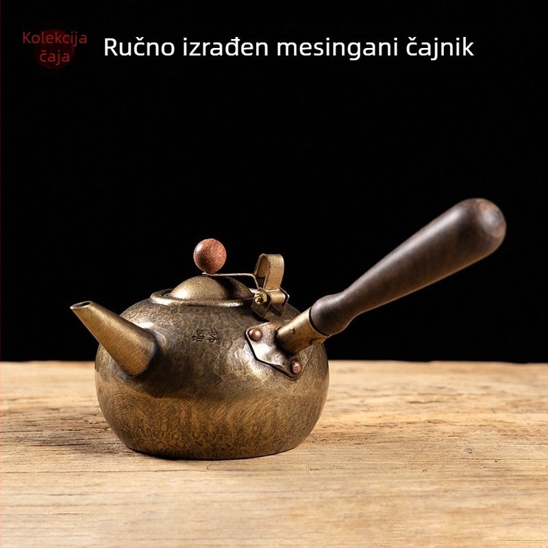 Keramički čajni štednjak na ugljen, mali štednjak od crvene glinene keramike za unutarnju upotrebu