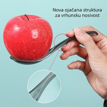 Jednokratne plastične žličice za juhu, individualno pakirane, prehrambene kvalitete, za dostavu i brzu hranu, zgušćane i čvrste