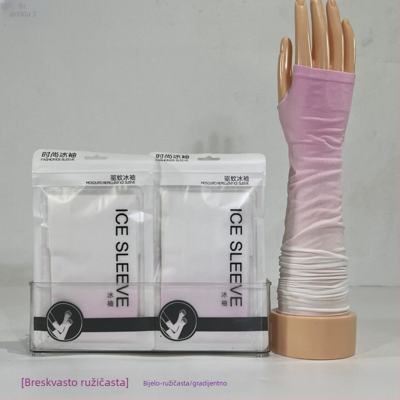 Unisex rukave od gradientnog Ice Silk za zaštitu od sunca i UV, hlađenje za vožnju i biciklizam