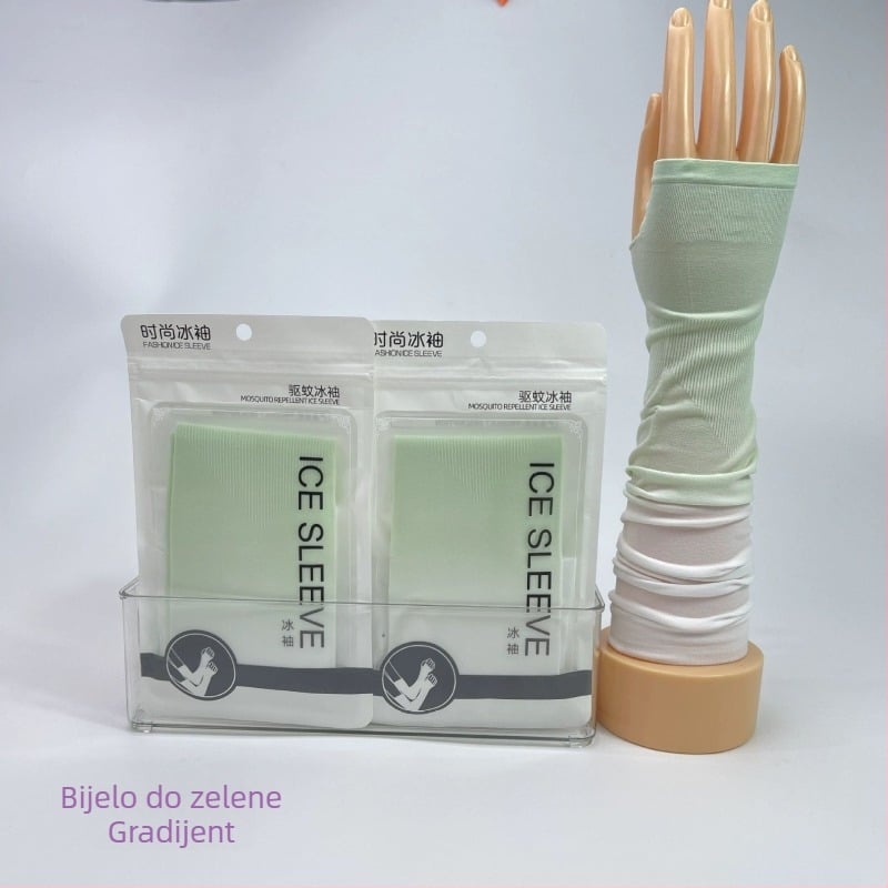 Unisex rukave od gradientnog Ice Silk za zaštitu od sunca i UV, hlađenje za vožnju i biciklizam