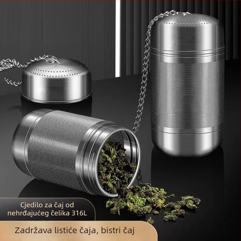 Sito za čaj od nehrđajućeg čelika 316, prehrambene kvalitete, ultrafini filtrator i odjeljivač čaja i vode