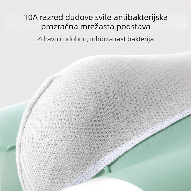 Muške gaćice od ultra-tanke ledeno-svilene tkanine s prozračnom mrežom i antibakterijskim predjelom