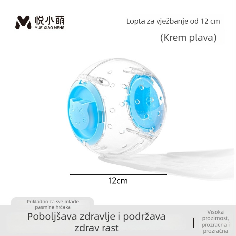 Kotač za trčanje za hrčka — plastična interaktivna igračka za male kućne ljubimce