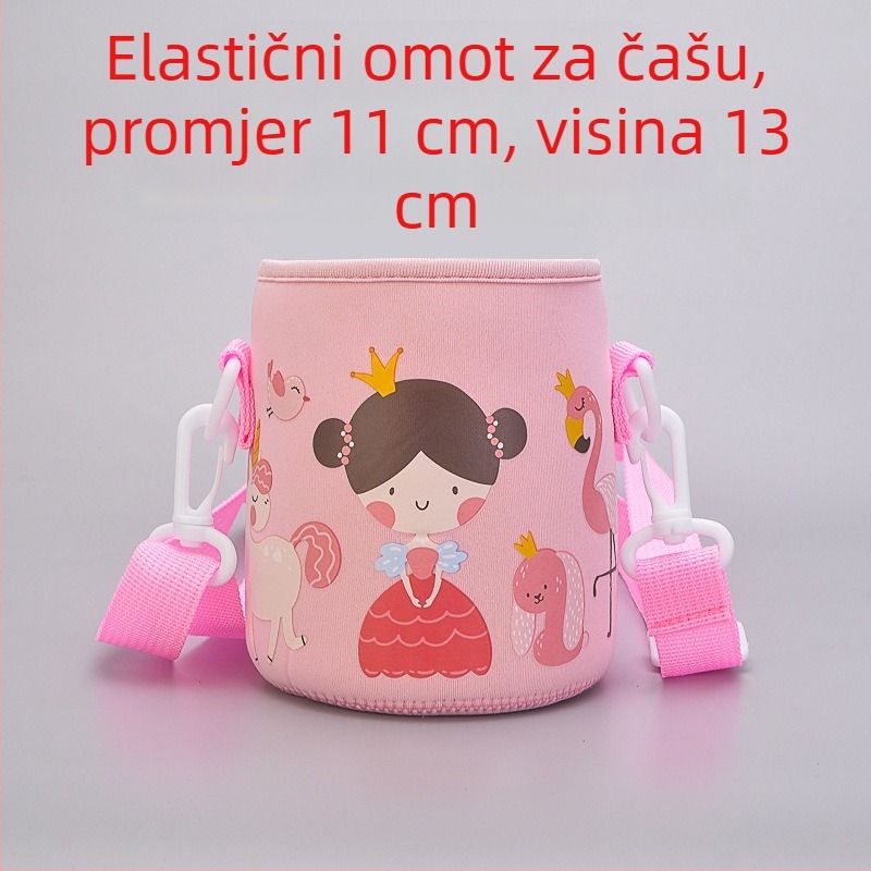 Torba za čašu velike kapacitete s Lego-stilom crtani dizajn – prijenosna zaštitna torbica za učenike, za putovanja i za vanjsku upotrebu