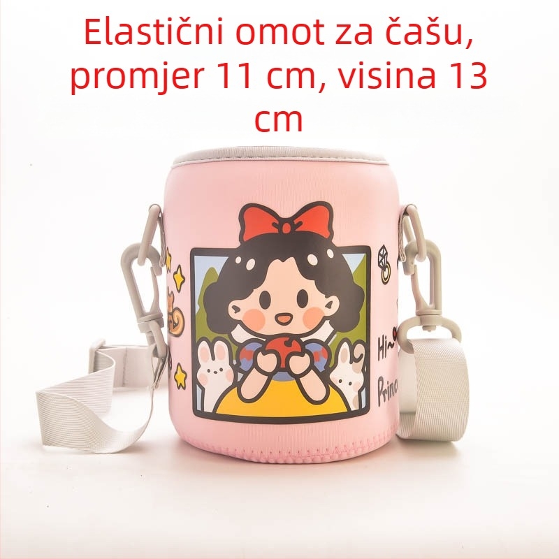 Torba za čašu velike kapacitete s Lego-stilom crtani dizajn – prijenosna zaštitna torbica za učenike, za putovanja i za vanjsku upotrebu