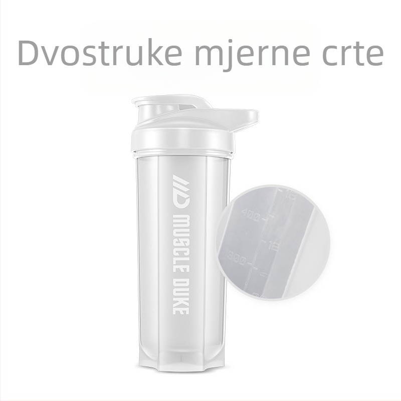 Muscle Duke šejker za proteine, čaša za milkshake, veliki kapacitet za fitness napitke