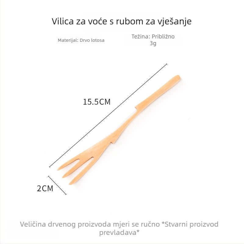 Drveni štapić za miješanje meda s dugim držalom, za kavu i mlijeko, mala drvena žličica za desert, zaštita od opeklina, kućna uporaba