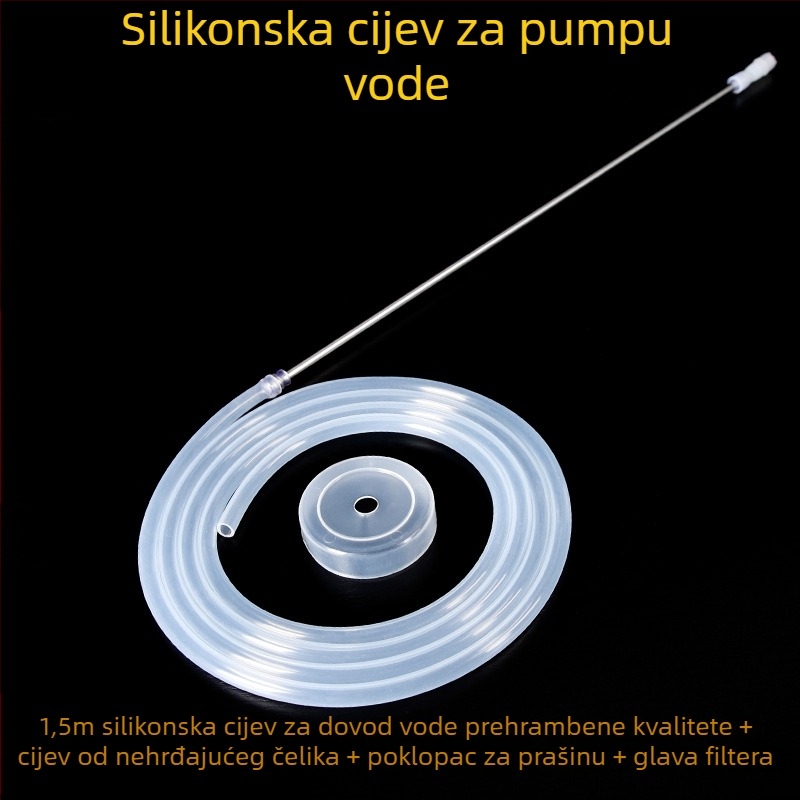 Pribor za čajnu ceremoniju: crijevo vodne pumpe, silikonsko cijev, dovodna cijev vode, vodilica za čajnu tacnu, dodatak za čajnik