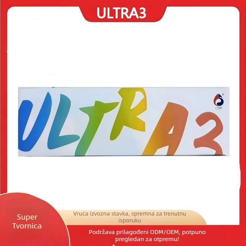 ULTRA3 pametni sat s praćenjem otkucaja srca, praćenjem aktivnosti i Bluetooth pozivima
