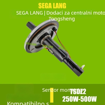 Pribor za Tongsheng TSDZ2 srednji motor: zupčanici, instrument, senzor momenta, brzomjer