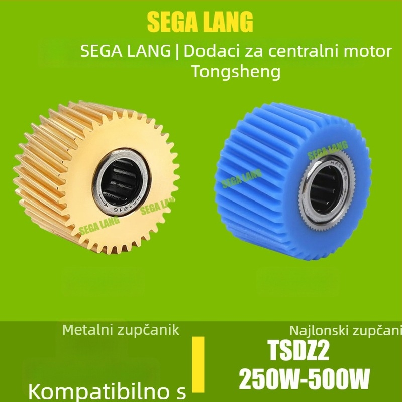 Pribor za Tongsheng TSDZ2 srednji motor: zupčanici, instrument, senzor momenta, brzomjer
