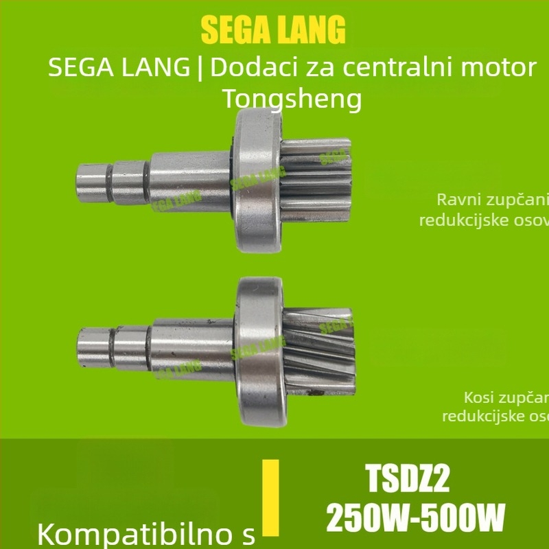 Pribor za Tongsheng TSDZ2 srednji motor: zupčanici, instrument, senzor momenta, brzomjer
