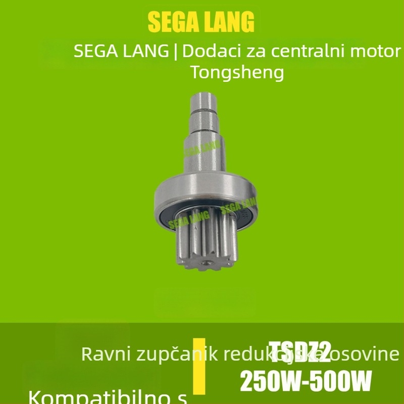 Pribor za Tongsheng TSDZ2 srednji motor: zupčanici, instrument, senzor momenta, brzomjer