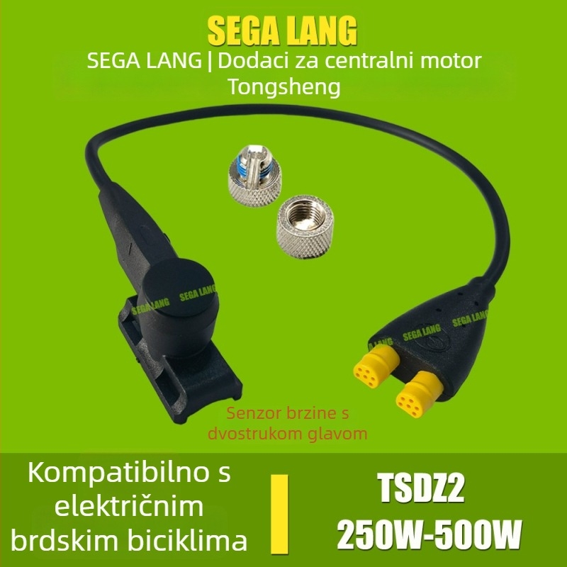 Pribor za Tongsheng TSDZ2 srednji motor: zupčanici, instrument, senzor momenta, brzomjer